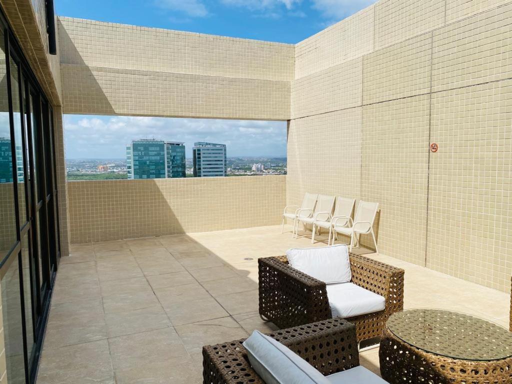 Apartamento Flat Excelsior- Proximo Shopping Riomar Recife Exterior foto